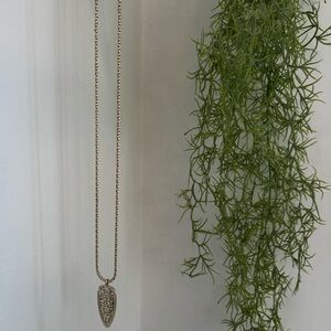 Kendra Scott Silver Pendant Necklace